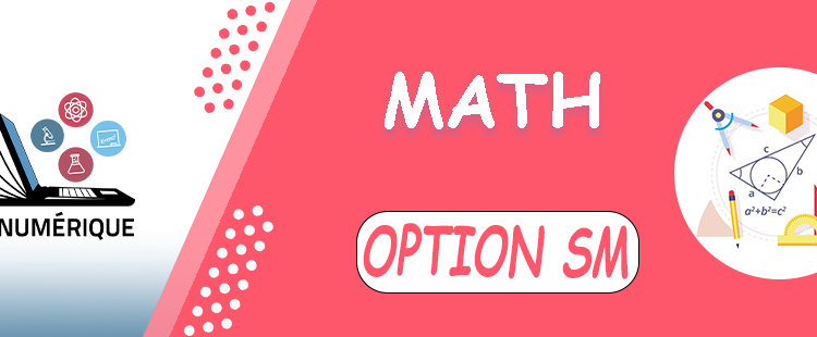 MATHS – Option SM