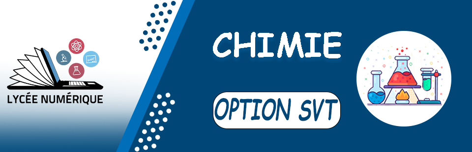 CHIMIE – Option SVT